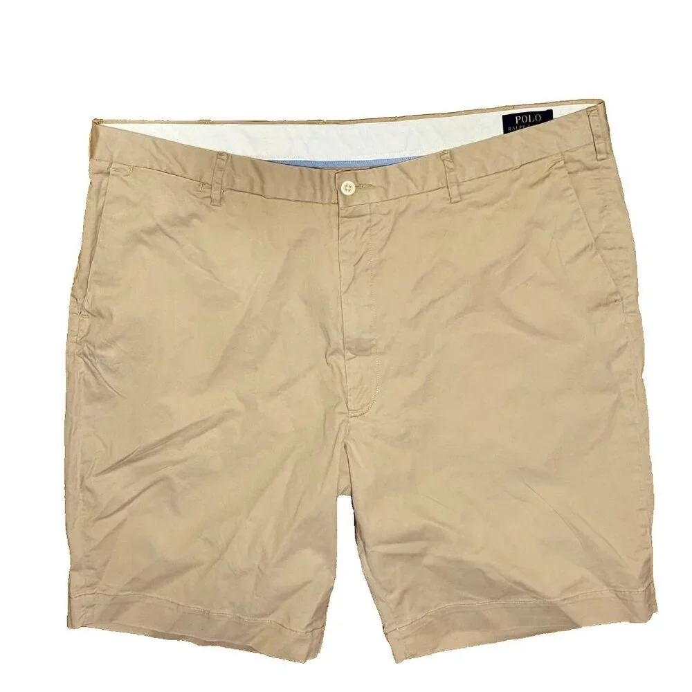 Polo Ralph‎ Lauren Stretch Classic Fit Beige Shorts Men's Size 42Tall Comfort